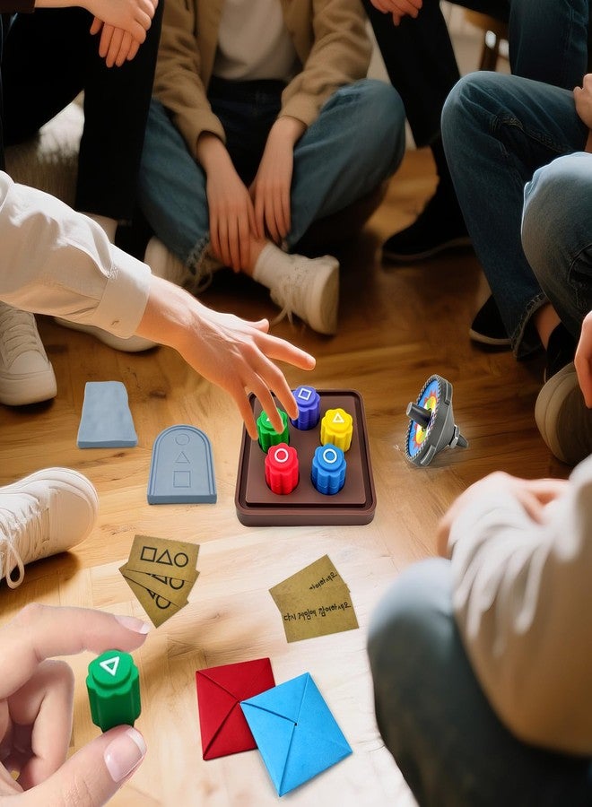oyeftp Gonggi Korean Game, Korean Folk Game Set (Korean Traditional Play Games)- Jebi chagi, Gong-gi, Biseokchigi, Paeng-y, DDAKJI, Family Travel Games, Gifts for Friends - Image 3